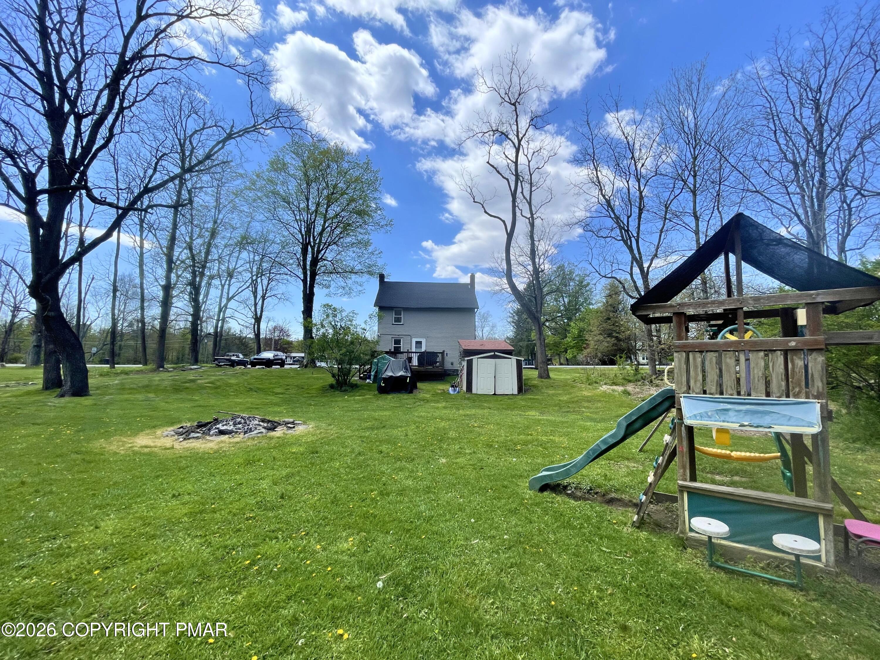 5780 Paradise Valley Road Cresco, PA 18326 - Photo 27 of 29 back yard