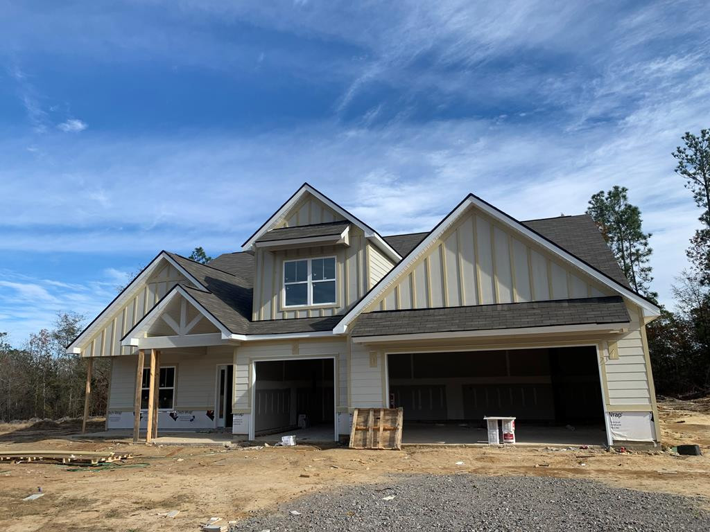 8 Pommel Court Aiken, SC 29803 - Photo 9 of 9 a front view of a house with a yard and garage