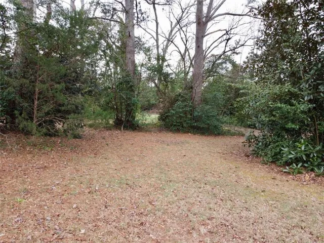 a view of outdoor space and trees