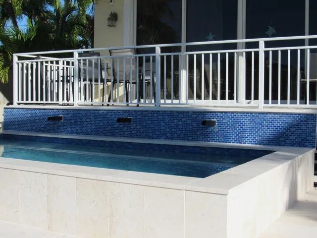 a view of balcony with furniture
