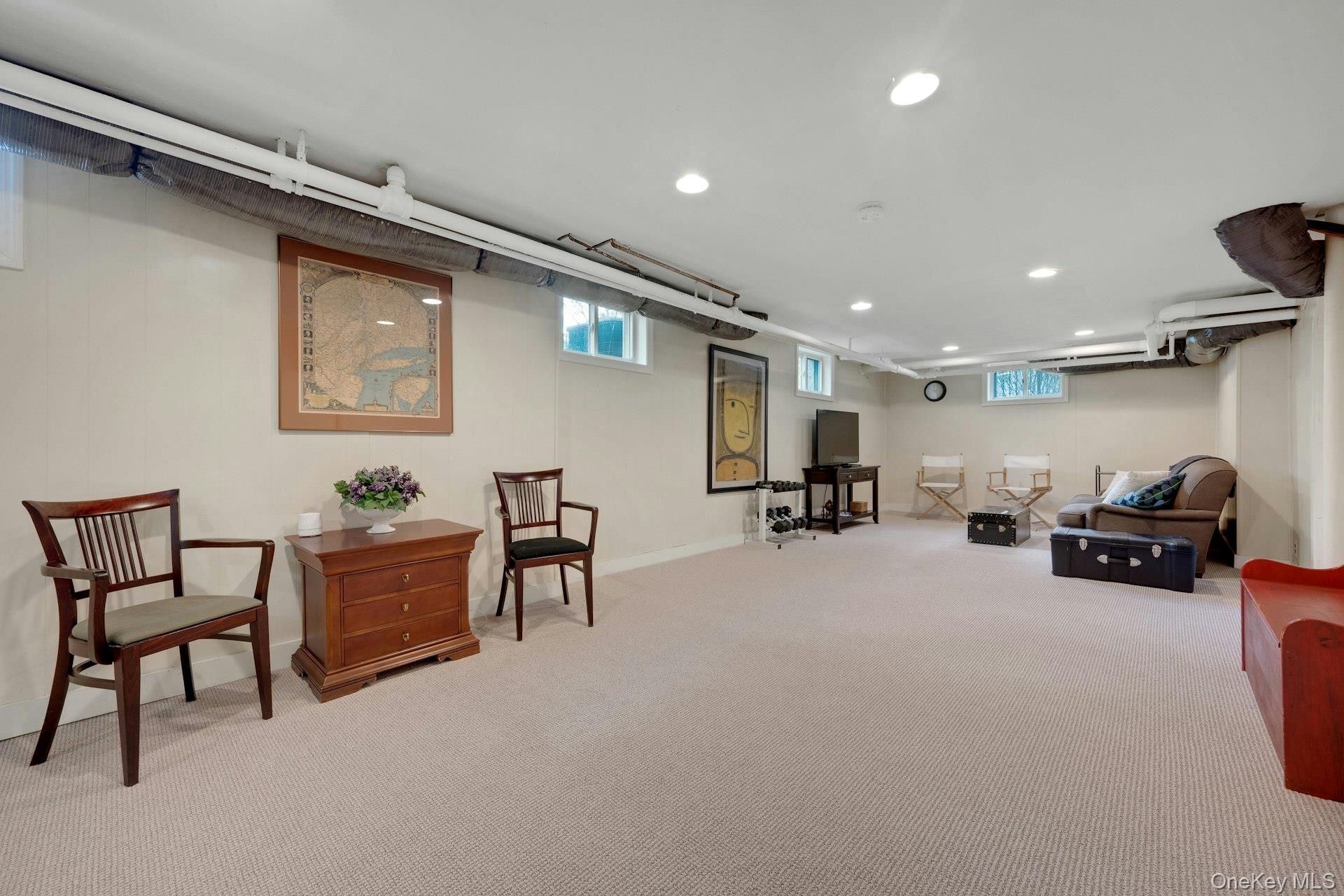 12 Barclay Road Scarsdale, NY 10583 - Photo 24 of 32 Finished lower level, perfect for family room or home offce