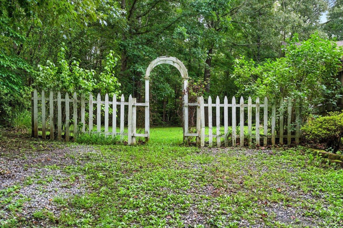 2926 Forbes Mill Road Bedford, VA 24523 - Photo 27 of 36 a view of a garden with a small cabin