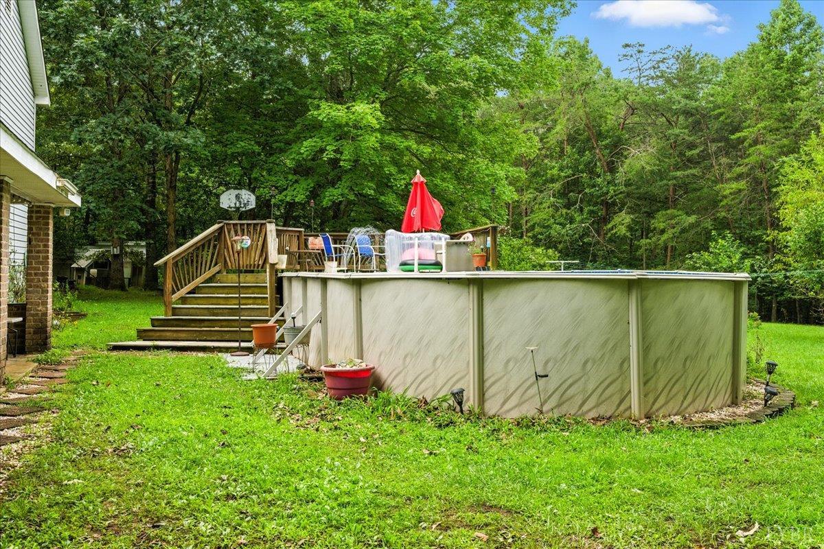 2926 Forbes Mill Road Bedford, VA 24523 - Photo 30 of 36 a view of park with large trees and playing area of childrens