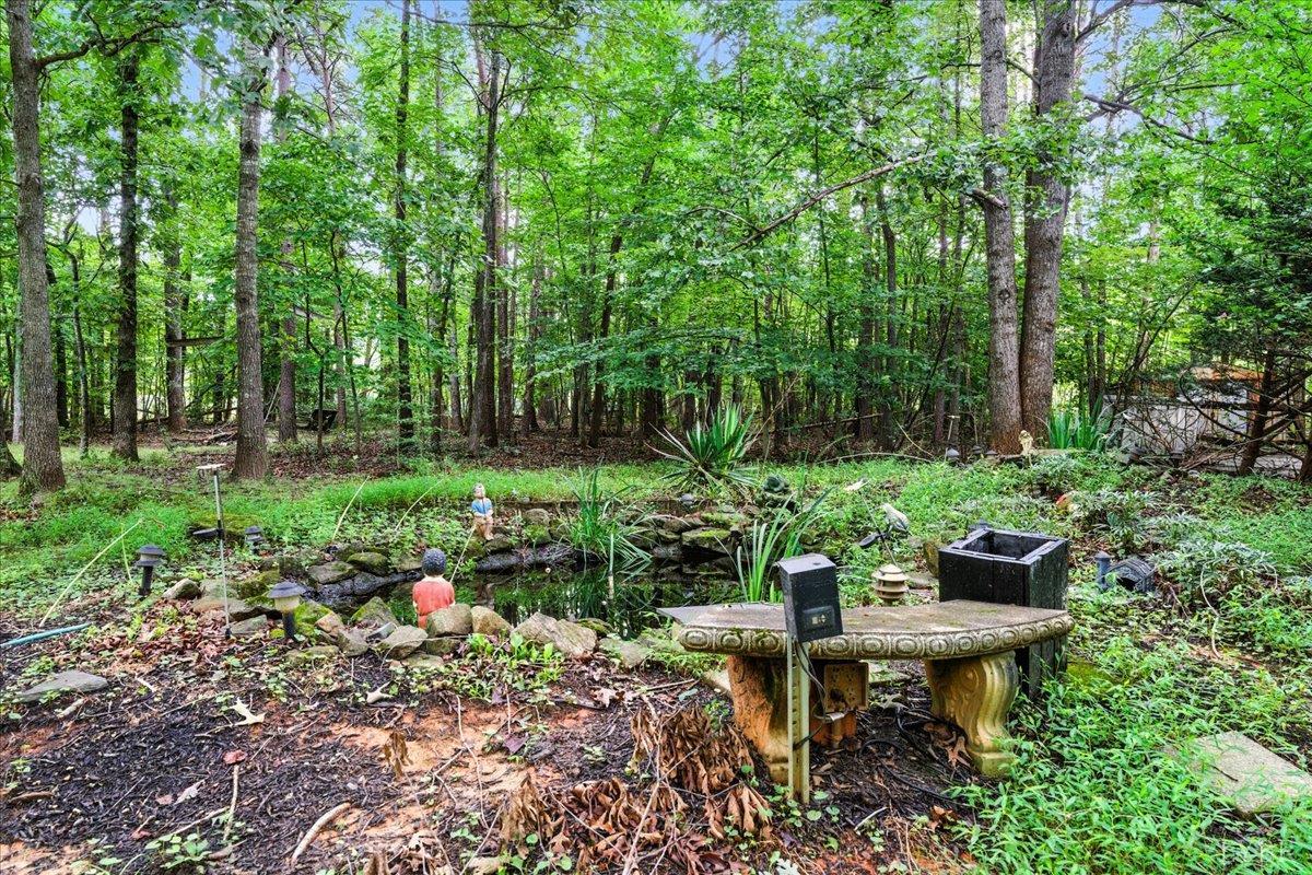 2926 Forbes Mill Road Bedford, VA 24523 - Photo 32 of 36 a garden view with a seating space