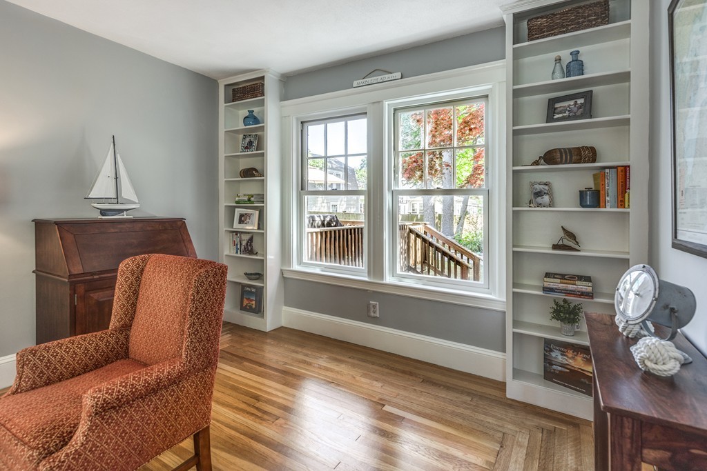 16 Marion Road Marblehead, MA 01945 - Photo 8 of 30 a living room with furniture and a window