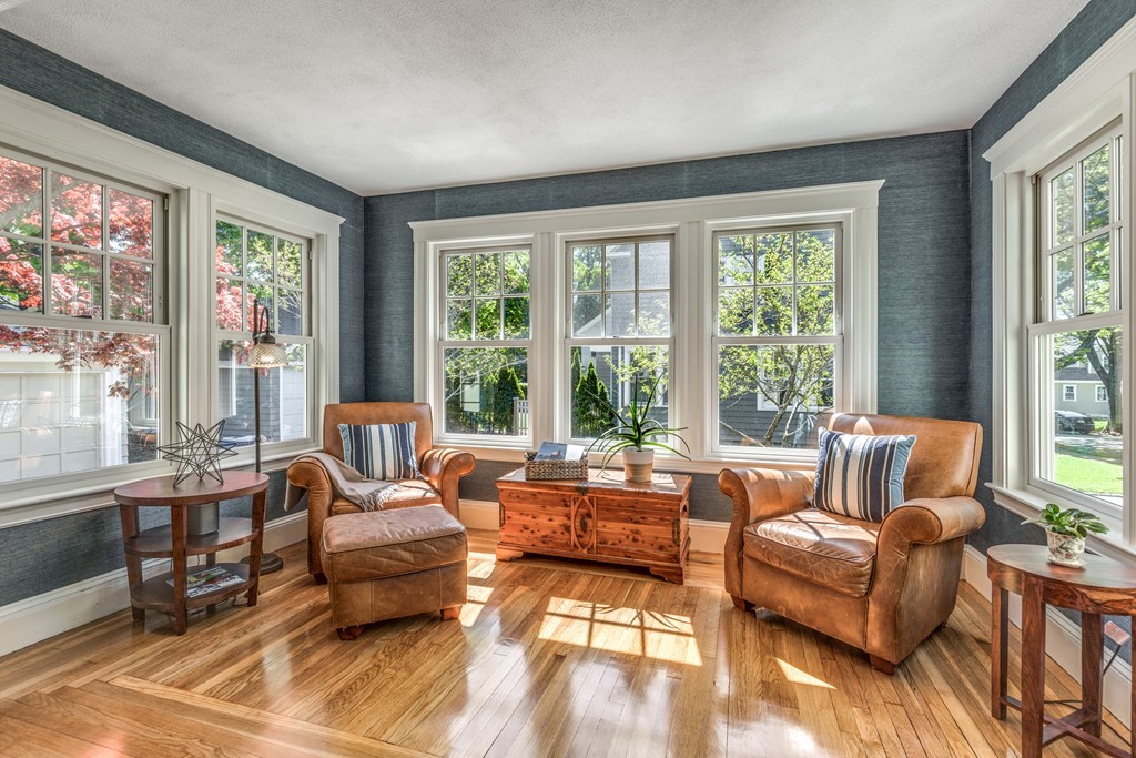 16 Marion Road Marblehead, MA 01945 - Photo 9 of 30 a living room with furniture and a large window