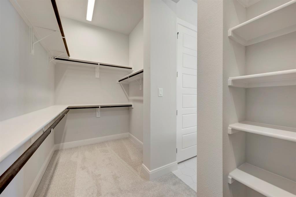1857 Lightner Road Van Alstyne, TX 75495 - Photo 12 of 29 a view of walk in closet with empty racks