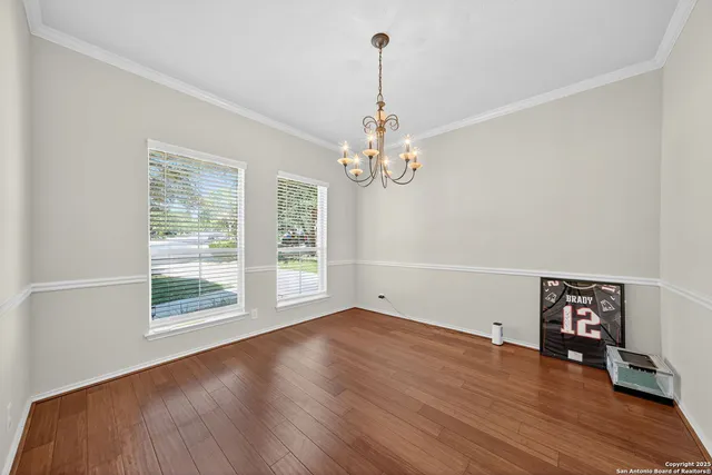 a view of livingroom with hardwood floor and window