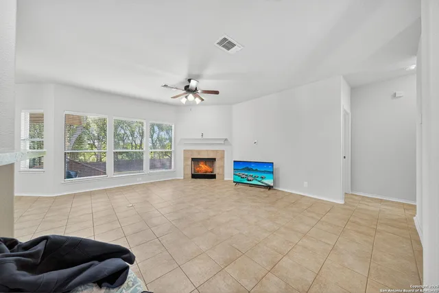 a view of livingroom with furniture and window