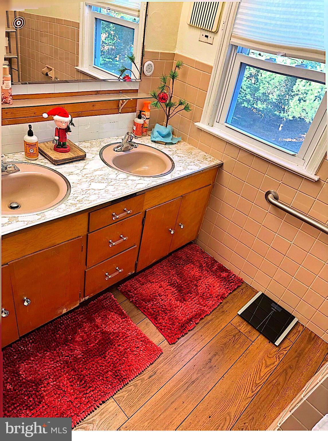 409 Swarthmore Road Glassboro, NJ 08028 - Photo 11 of 14 a bathroom with a sink and a mirror