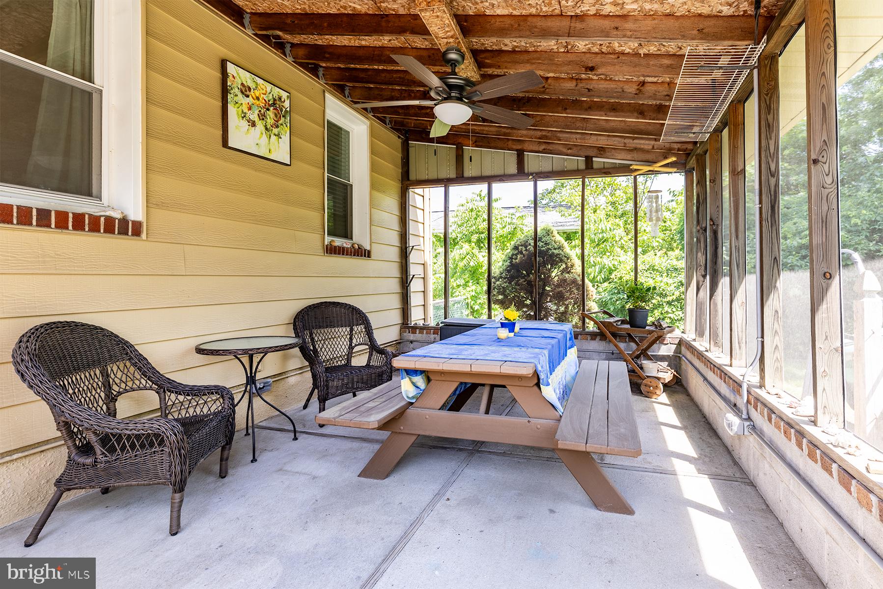 8422 Geneva Road Pasadena, MD 21122 - Photo 26 of 41 Screened in Porch in the Back of the House
