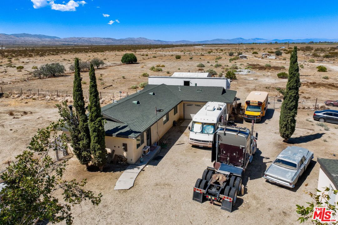 36901 165th Street East Llano, CA 93544 - Photo 5 of 18 an aerial view of houses with outdoor space