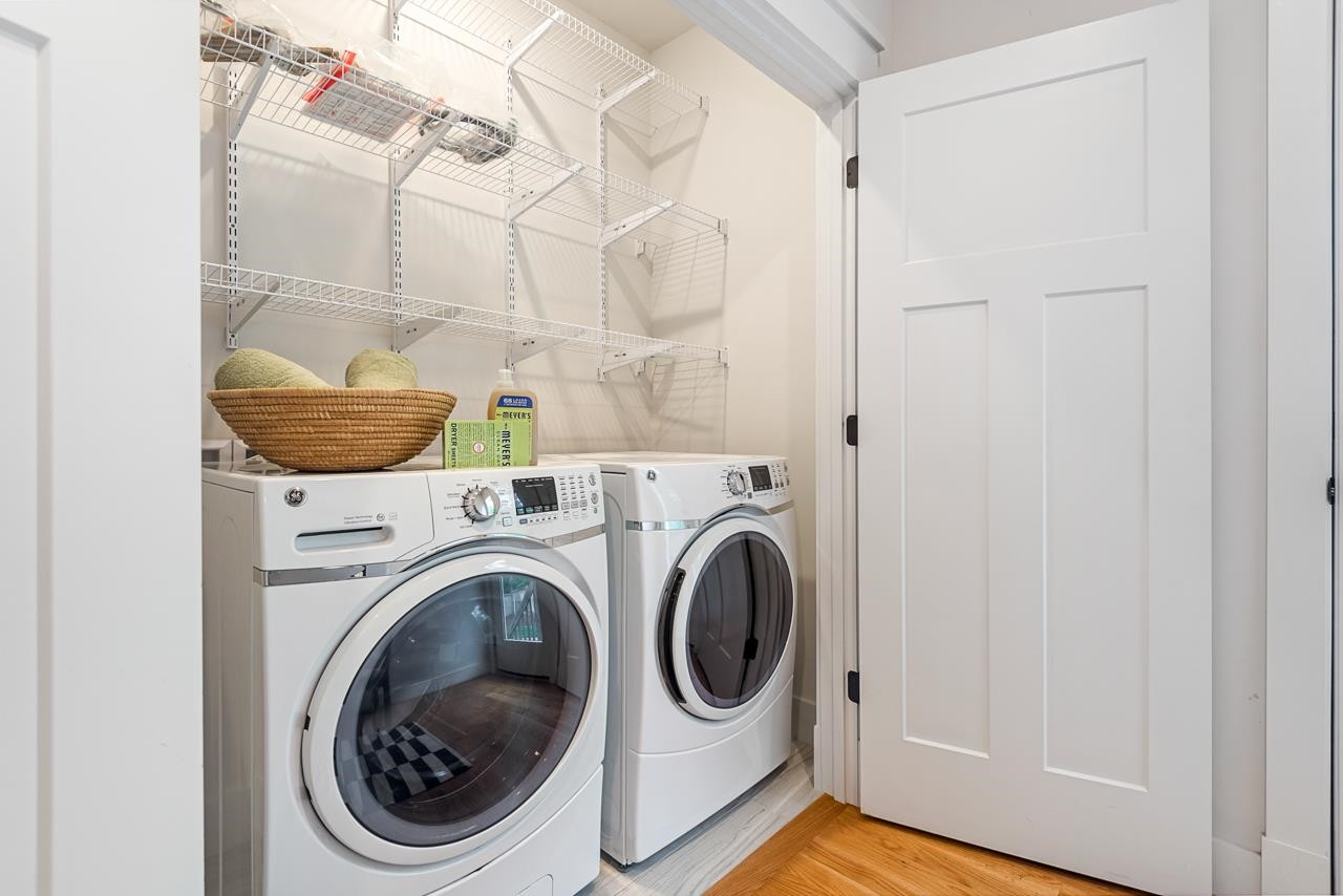 601 Jerome Road Durham, NC 27713 - Photo 45 of 52 a utility room with dryer and washer