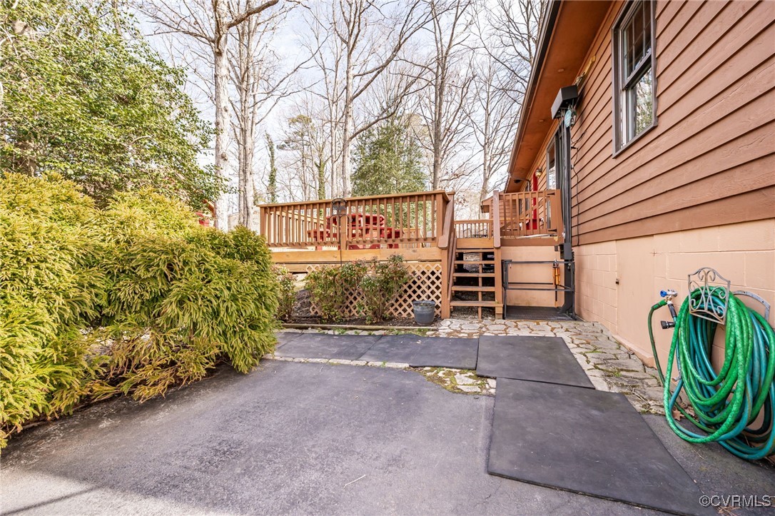 4724 Brookridge Road Chesterfield, VA 23832 - Photo 19 of 23 View of patio from driveway