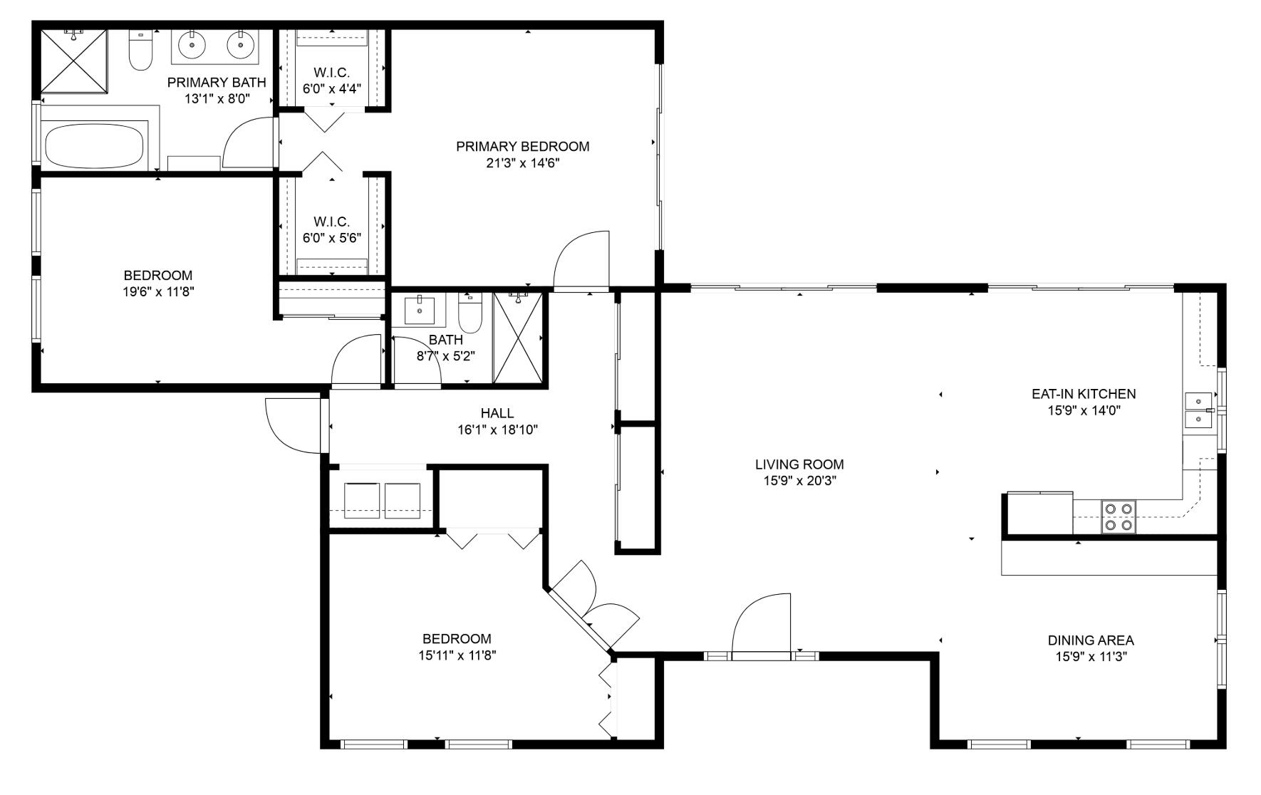 4023 Northwest 58th Street Boca Raton, FL 33496 - Photo 20 of 20 Floor Plan