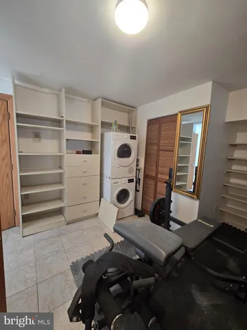 a room with furniture and window