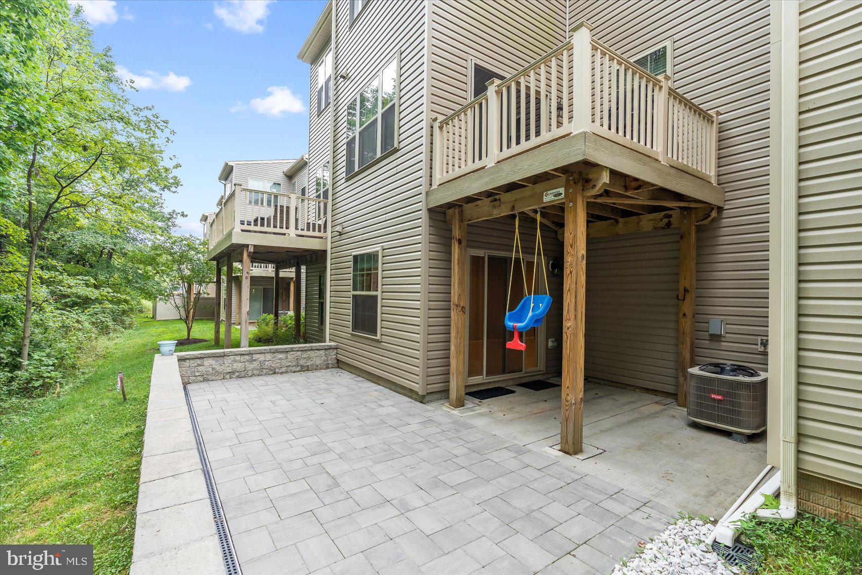 7831 Rappaport Drive Jessup, MD 20794 - Photo 46 of 53 Back Exterior With Stone Patio