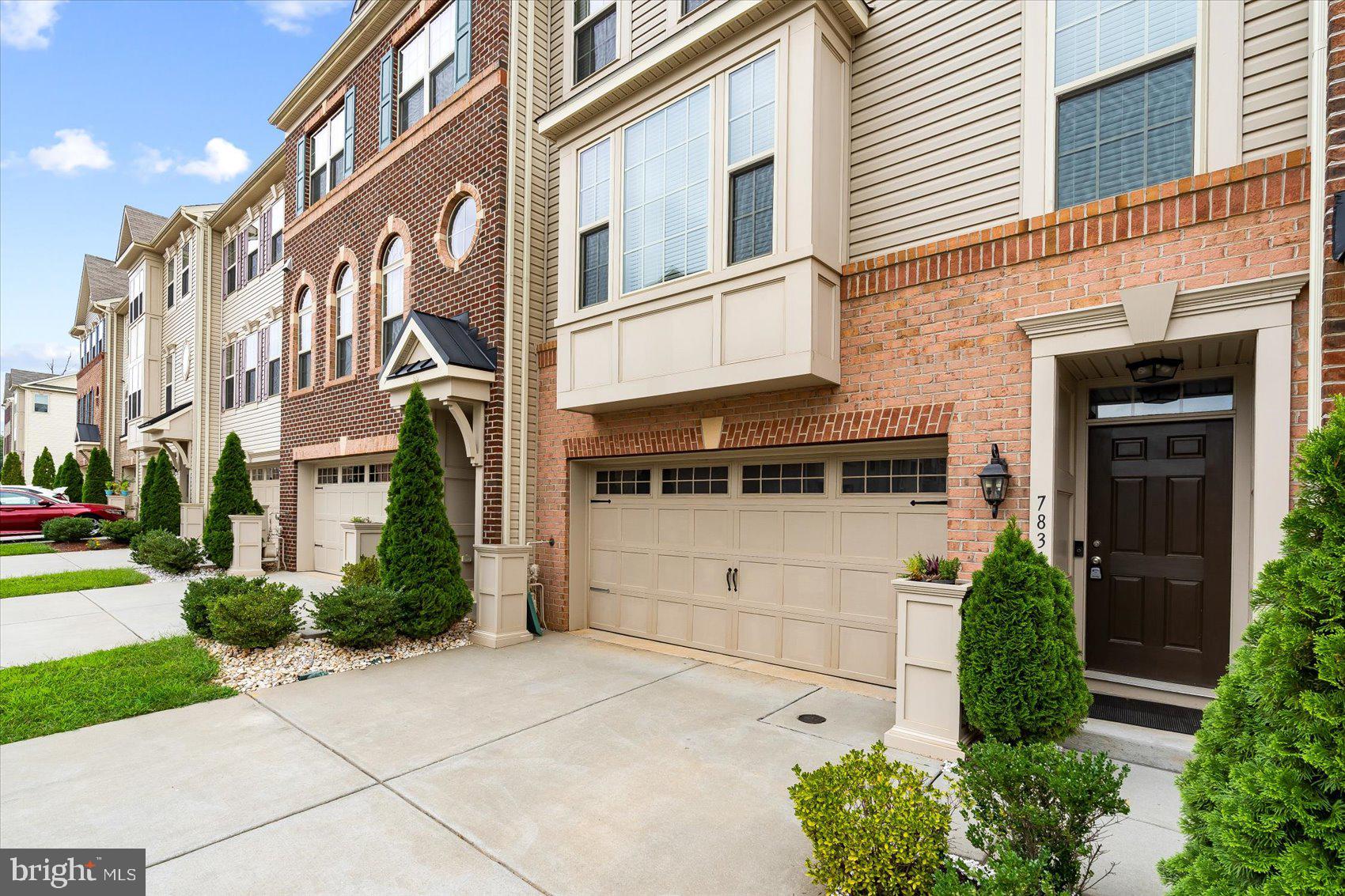 7831 Rappaport Drive Jessup, MD 20794 - Photo 51 of 53 Front Exterior With 2 Car Garage