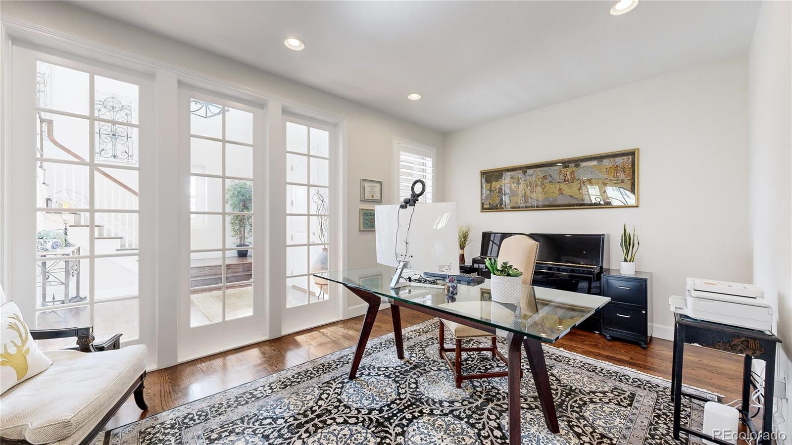 1476 Red Sun Way Highlands Ranch, CO 80126 - Photo 10 of 37 a workspace with furniture and a window