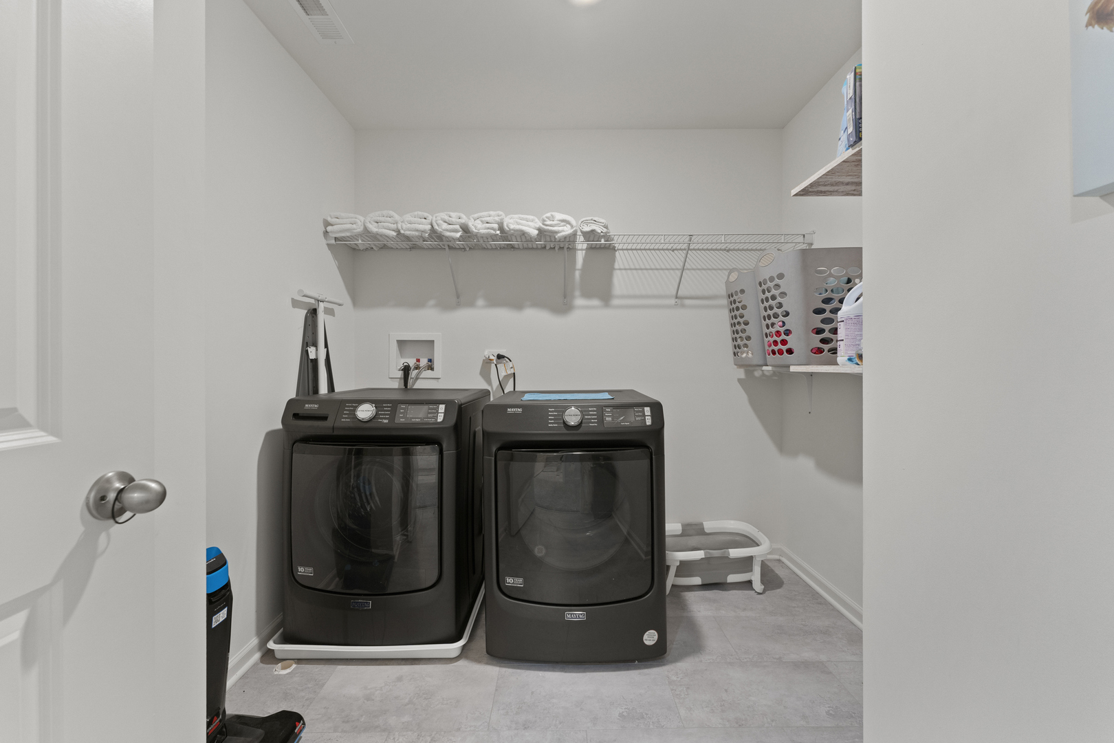 2017 Lilyana Lane Plainfield, IL 60586 - Photo 22 of 43 a view of storage and utility room with two washing machine
