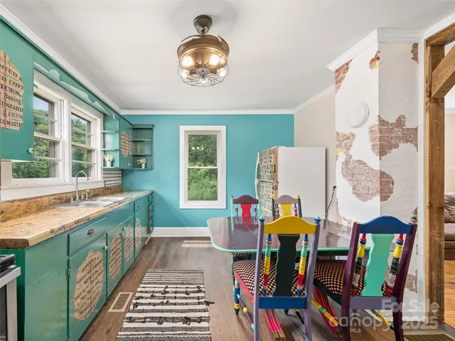 a very nice looking room with a large window