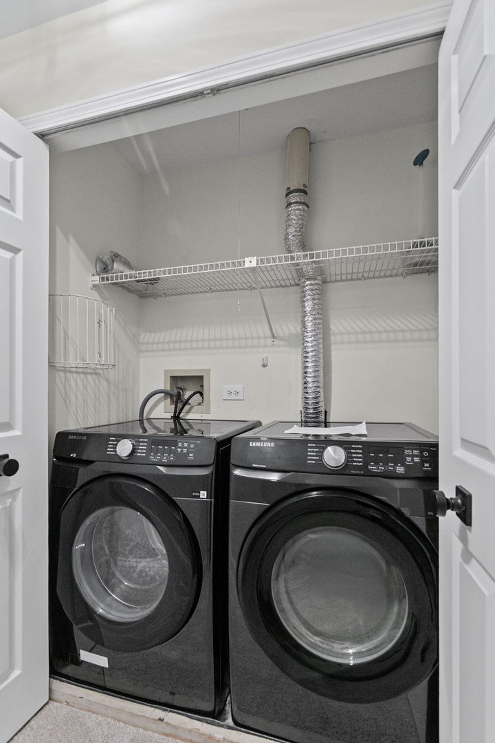 753 Shoreline Road Lake Barrington, IL 60010 - Photo 18 of 21 a utility room with sink dryer and washer