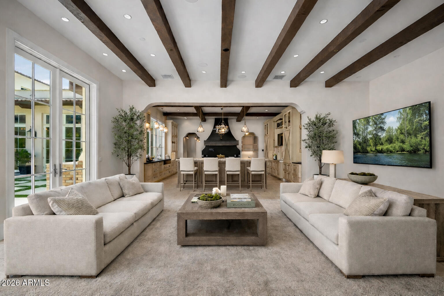 5402 East Exeter Boulevard Phoenix, AZ 85018 - Photo 27 of 110 Kitchen Great Room Staged