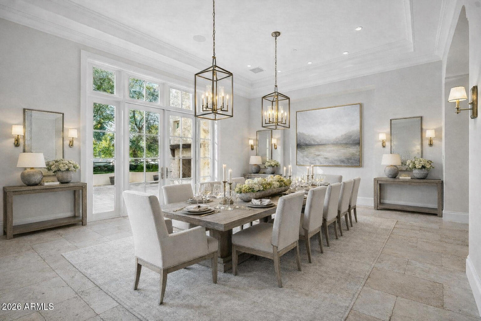 5402 East Exeter Boulevard Phoenix, AZ 85018 - Photo 36 of 110 Exeter Blvd Formal Dining Room Staged