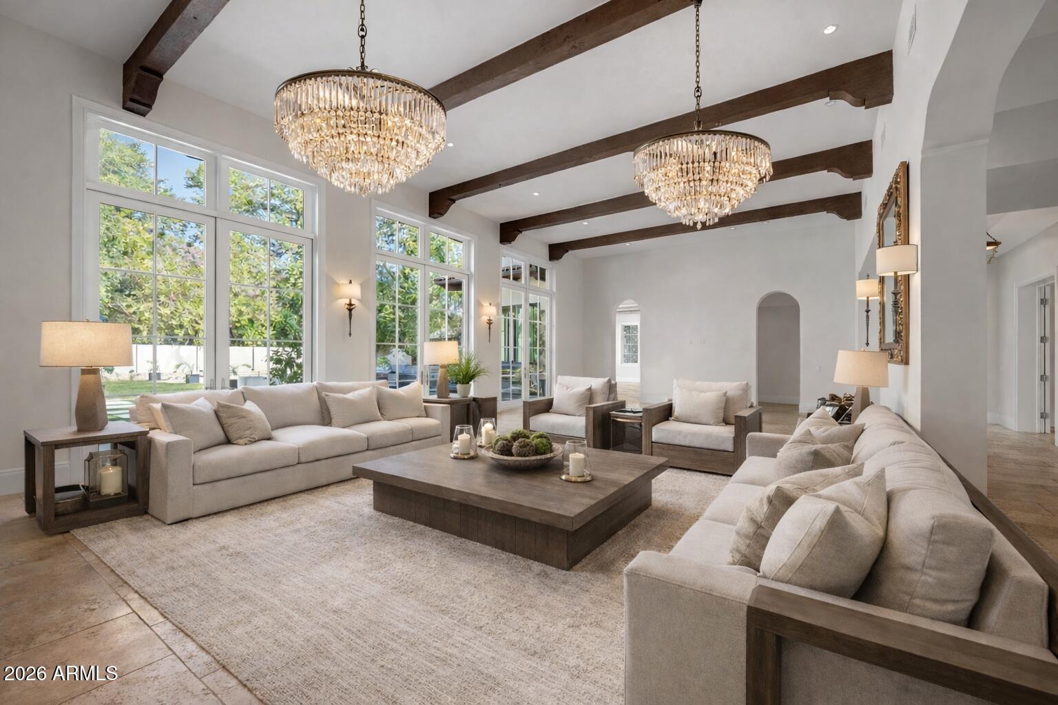 5402 East Exeter Boulevard Phoenix, AZ 85018 - Photo 40 of 110 Living Room Staging