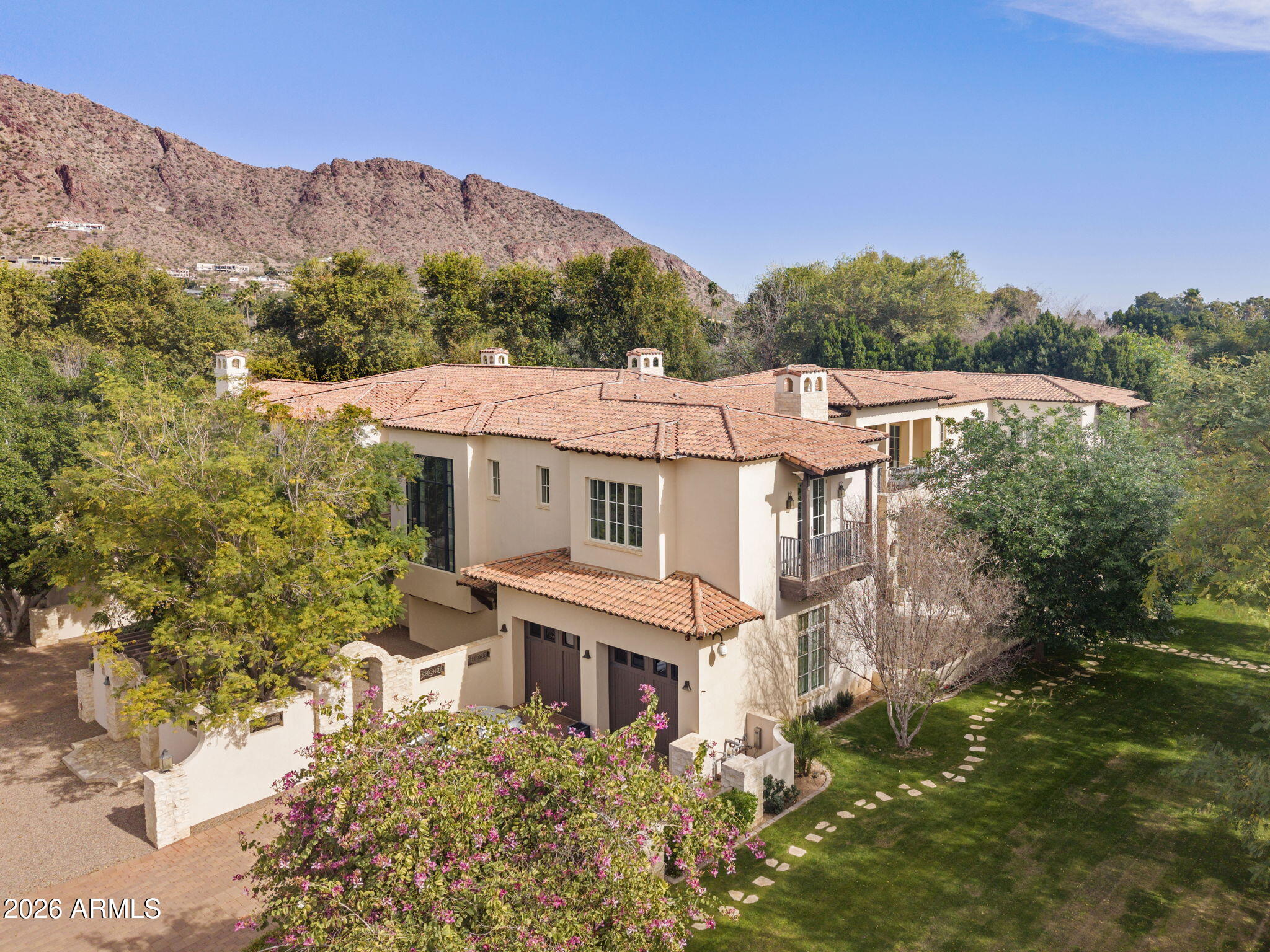 5402 East Exeter Boulevard Phoenix, AZ 85018 - Photo 98 of 110 Exeter Aerial + Camelback Mountain