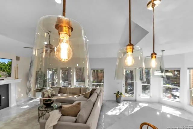 a kitchen with a stove and a microwave