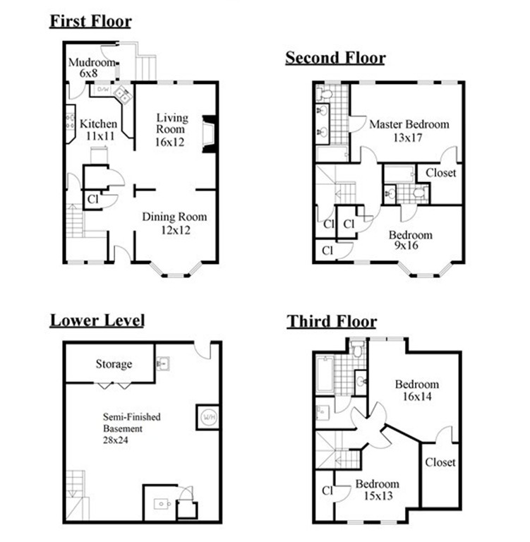 58 Webster Street, Unit 58 Newton, MA 02465 - Photo 4 of 28 a picture of a wall with a white wall