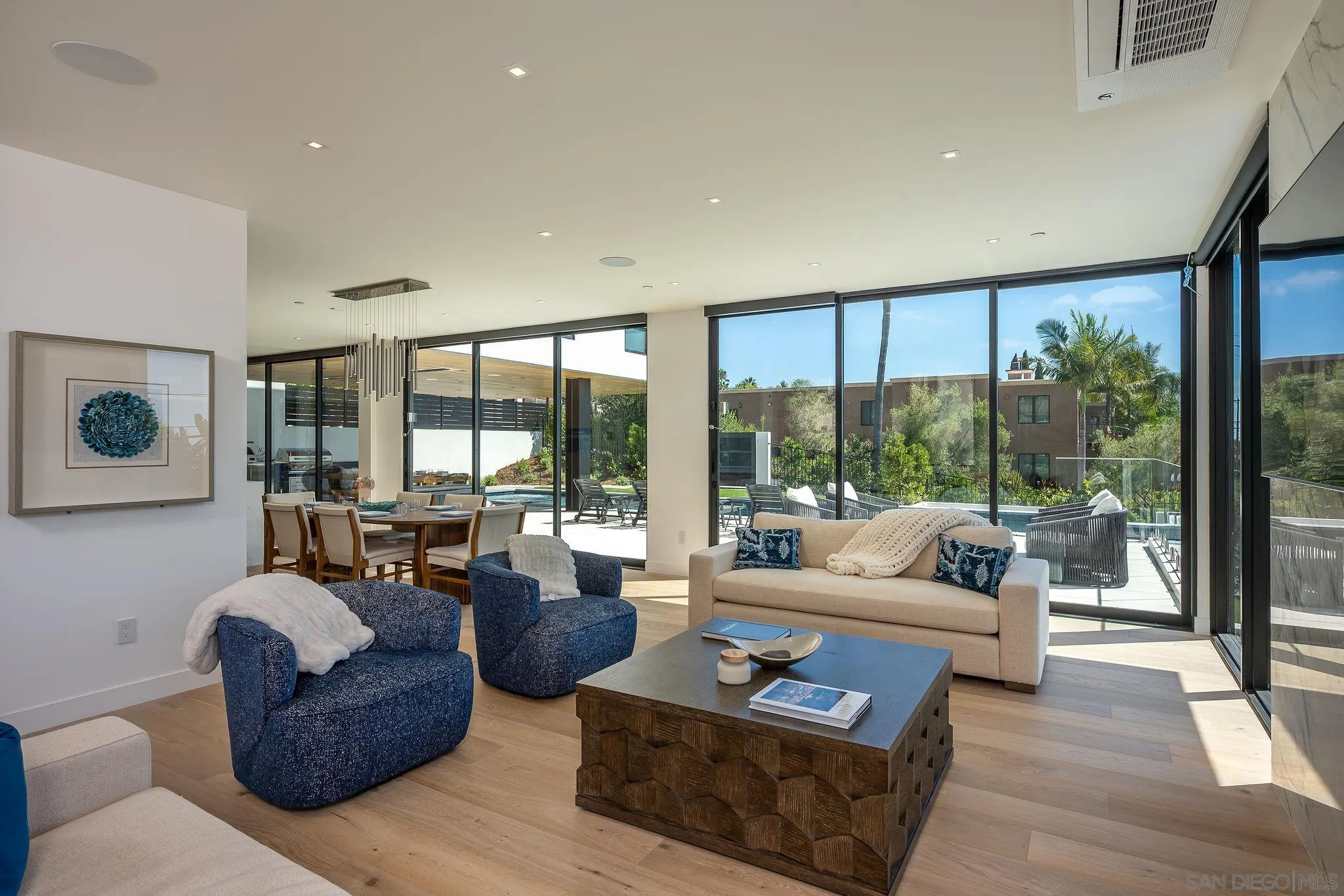 1605 Burgundy Road Encinitas, CA 92024 - Photo 15 of 39 a living room with furniture and a large window