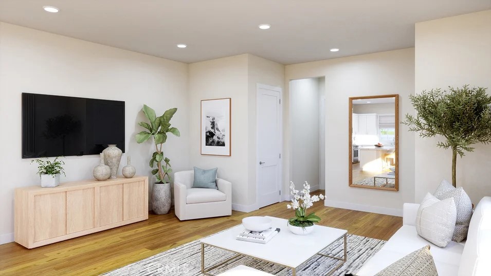 650 Furrow Road Rancho Mission Viejo, CA 92694 - Photo 5 of 22 a living room with furniture and a flat screen tv