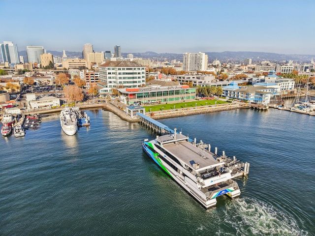 a front view of a building with street