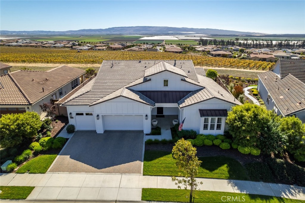 1650 Eucalyptus Road Nipomo, CA 93444 - Photo 39 of 60 an aerial view of a house with a ocean view
