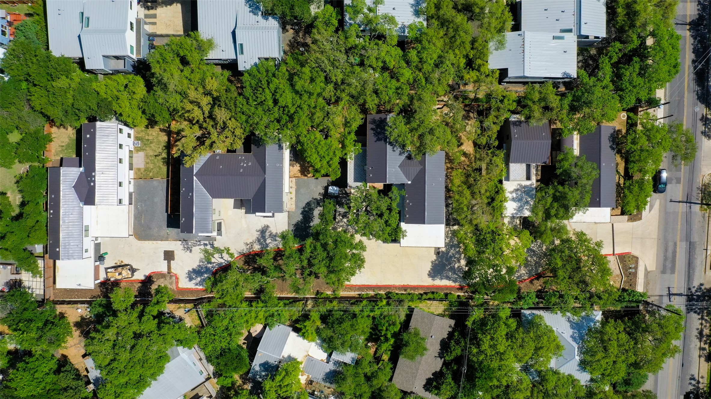 3208 Clawson Road, Unit 5A Austin, TX 78704 - Photo 31 of 34 Drone / aerial view