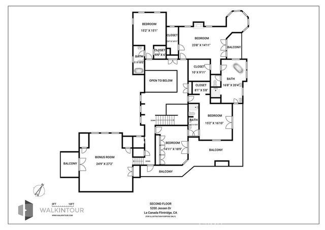 $6,725,000 | 5200 Jessen Drive, La Canada Flintridge, CA 91011