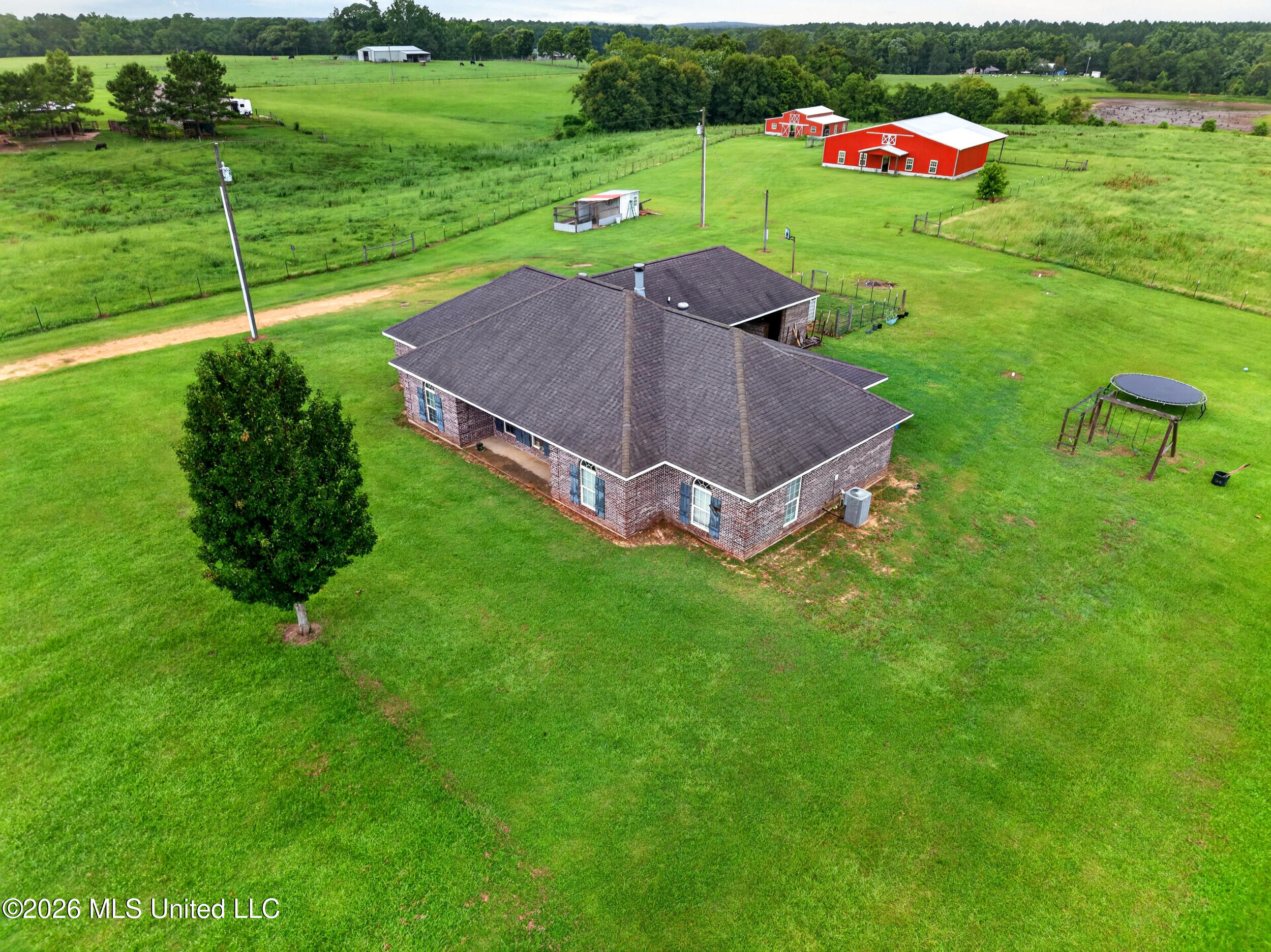 16 D O Stanford Road Poplarville, MS 39470 - Photo 35 of 48 47_frontyardaerial