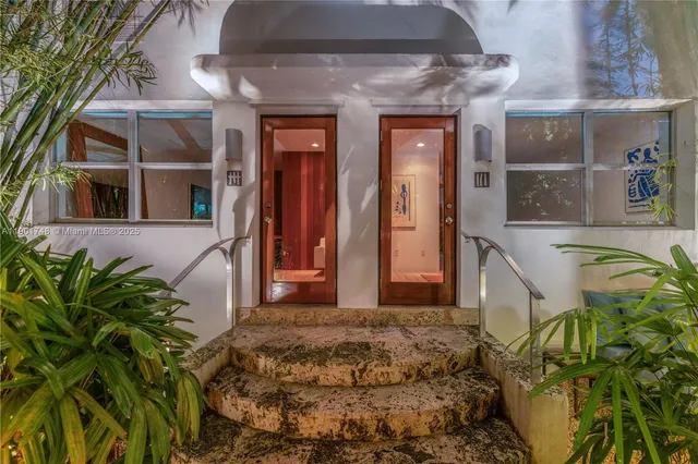 a house with a outdoor space