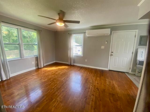 178180 Hillside Road Oak Ridge, TN 37830 - Photo 16 of 25 an empty room with wooden floor and windows