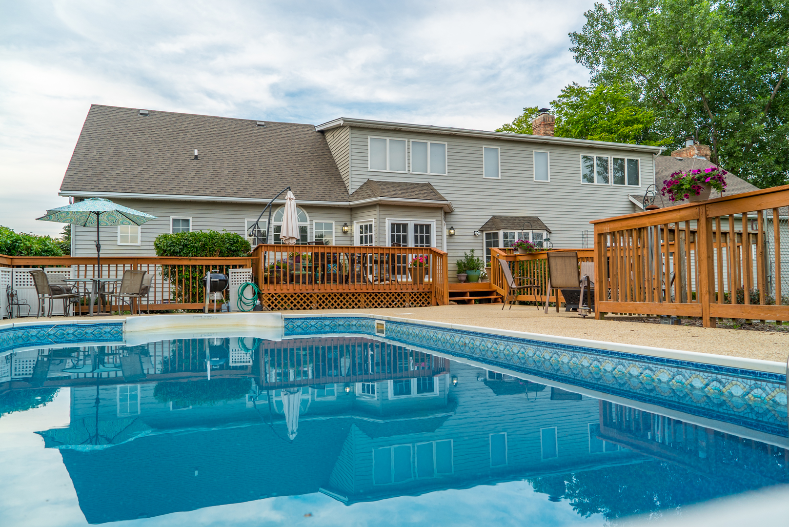 5N884 Dunham Trails Road Wayne, IL 60184 - Photo 19 of 26 a view of a house with pool