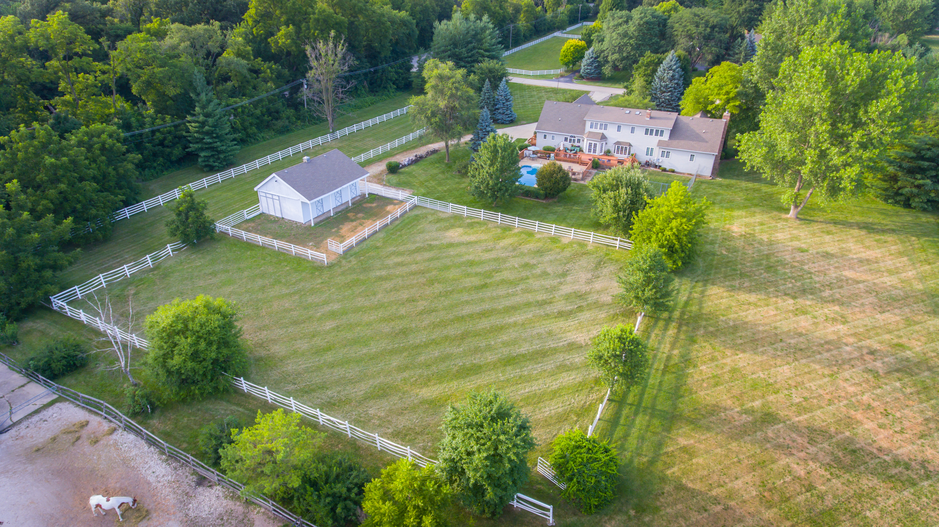 5N884 Dunham Trails Road Wayne, IL 60184 - Photo 21 of 26 a view of a house with a yard