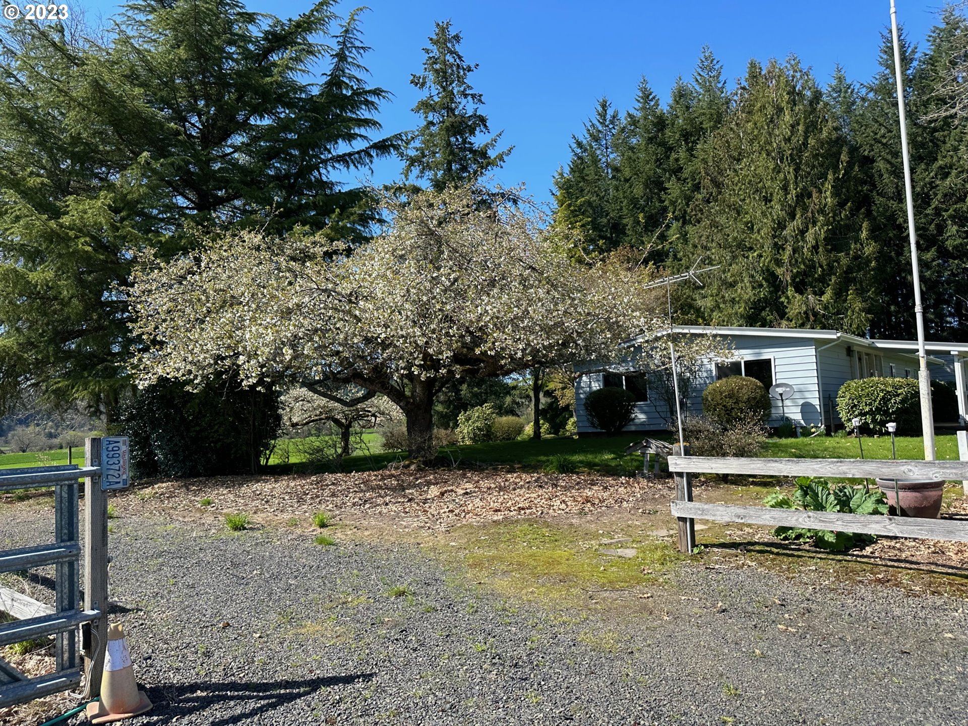 49660 Northwest Pongratz Road Banks, OR 97106 - Photo 2 of 22 a view of a bench in backyard of house