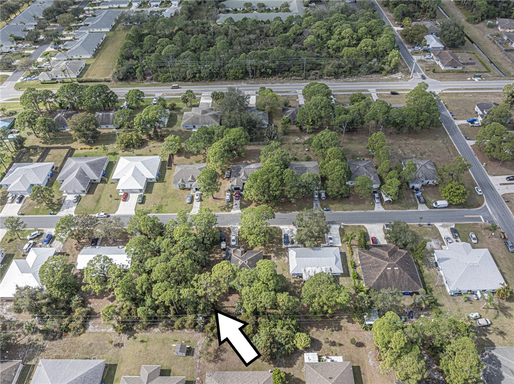 110 Marsh Street Sebastian, FL 32958 - Photo 8 of 10 an aerial view of residential house with outdoor space