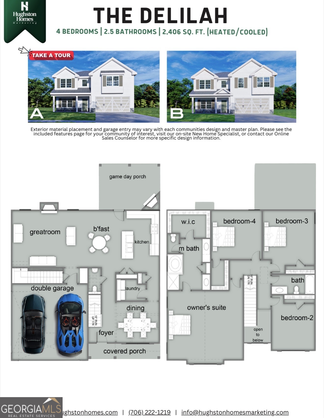 5387 Felles Way Forsyth, GA 31029 - Photo 67 of 67 Delilah Floor Plan