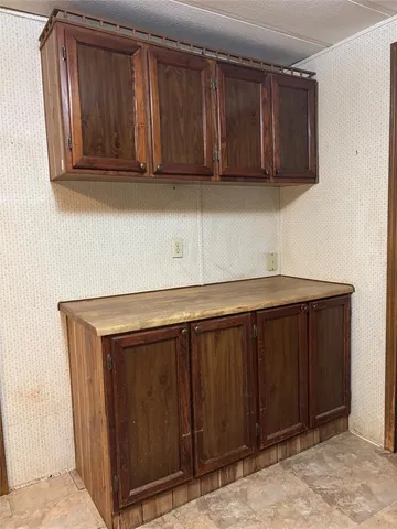 a close view of wooden cabinets