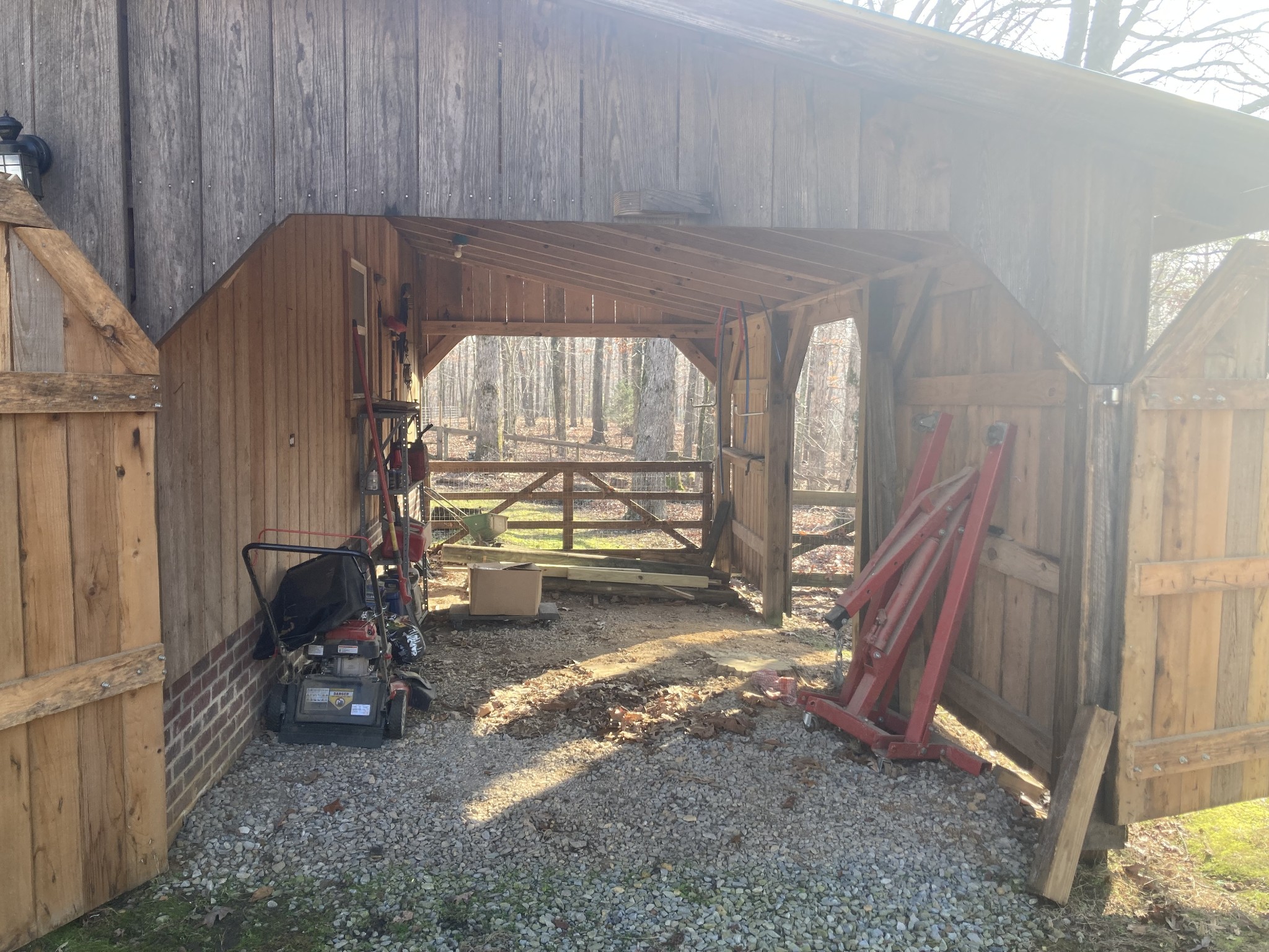 95 CC Road Lawrenceburg, TN 38464 - Photo 24 of 26 a view of a room with gym equipment