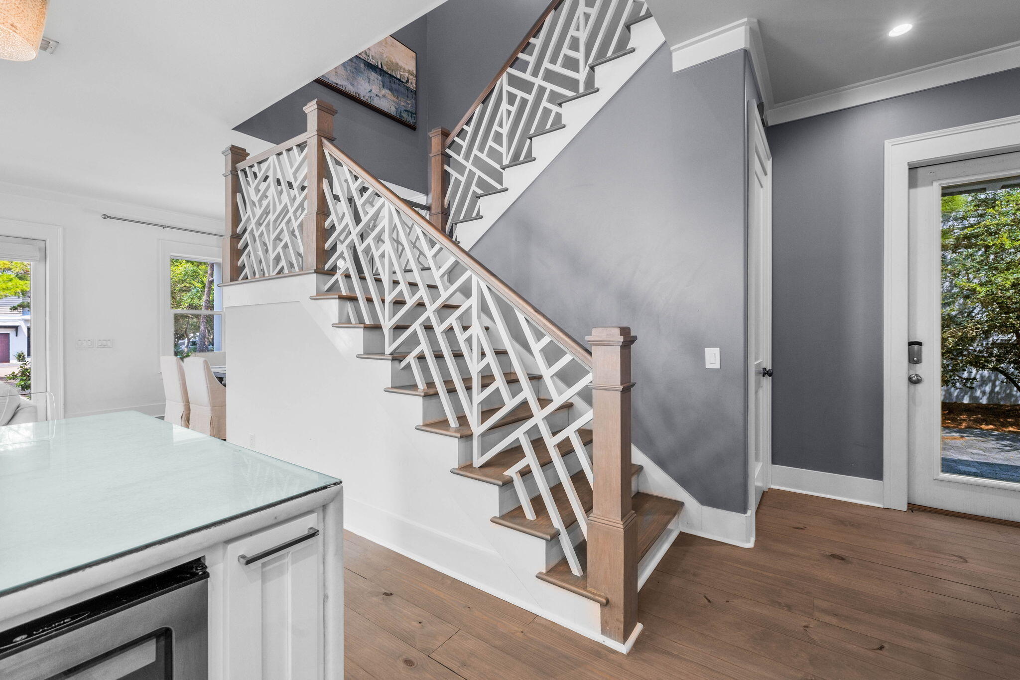 52 Pine Crest Circle Inlet Beach, FL 32461 - Photo 28 of 49 a view of entryway and hall with wooden floor