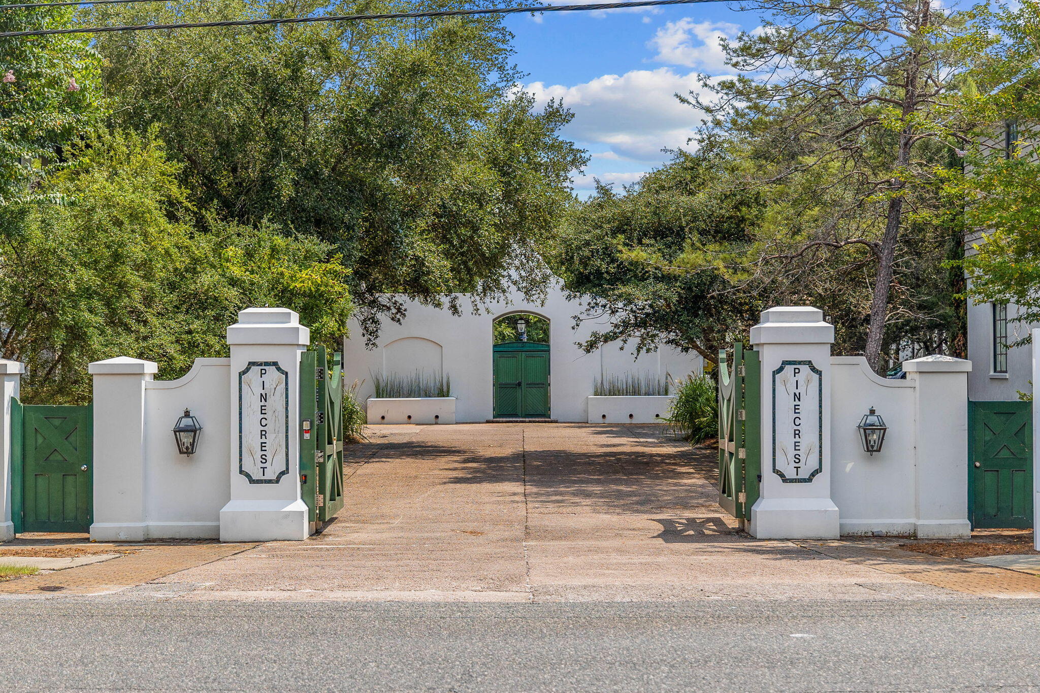 52 Pine Crest Circle Inlet Beach, FL 32461 - Photo 43 of 49 a front view of a house with parking area
